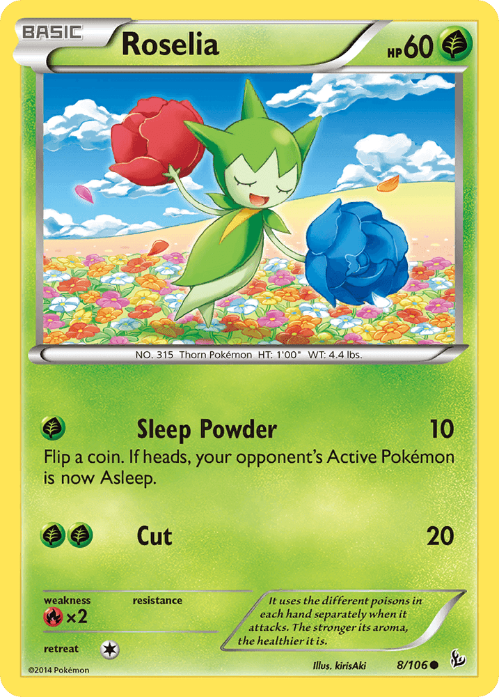 Roselia (8/106) [XY: Flashfire] (Online Only)
