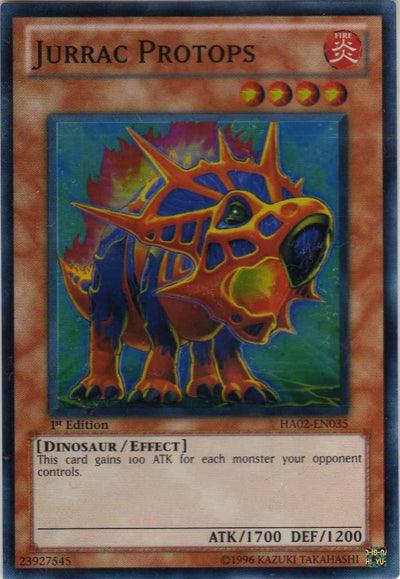Jurrac Protops [HA02-EN035] Super Rare (ONLINE ORDER ONLY)
