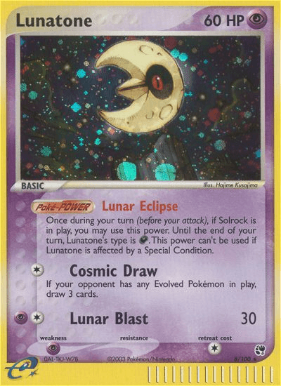 Lunatone (8/100) [EX: Sandstorm] (Online Only)