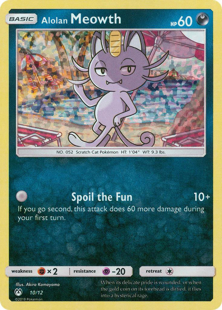 Alolan Meowth (10/12) [McDonald's Promos: 2019 Collection] (Online Only)