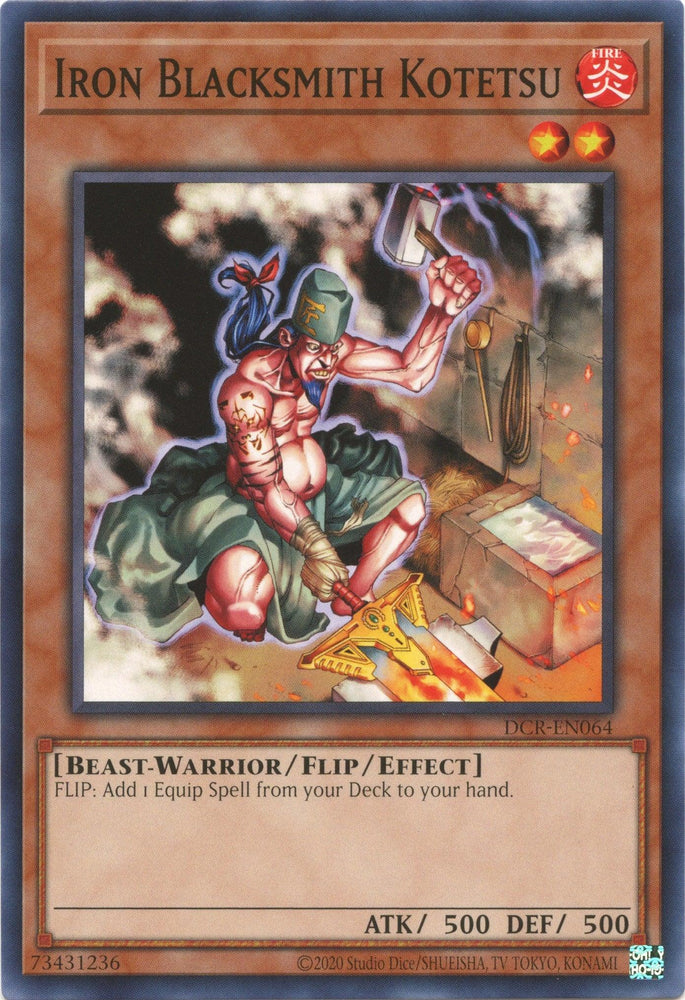 Iron Blacksmith Kotetsu (25th Anniversary) [DCR-EN064] Common (ONLINE ORDER ONLY)