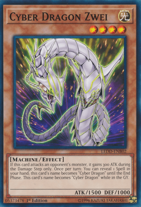 Cyber Dragon Zwei [LEDD-ENB02] Common (ONLINE ORDER ONLY)