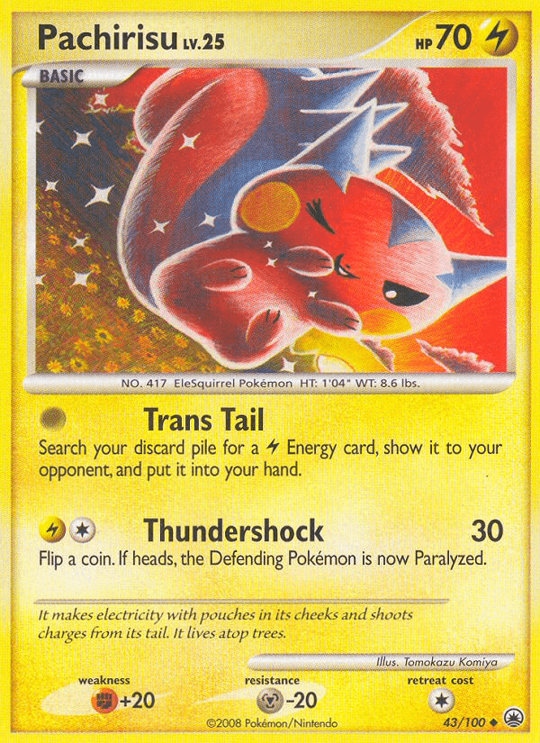 Pachirisu (43/100) [Diamond & Pearl: Majestic Dawn] (Online Only)