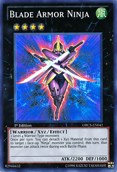 Blade Armor Ninja [ORCS-EN041] Super Rare (ONLINE ORDER ONLY)
