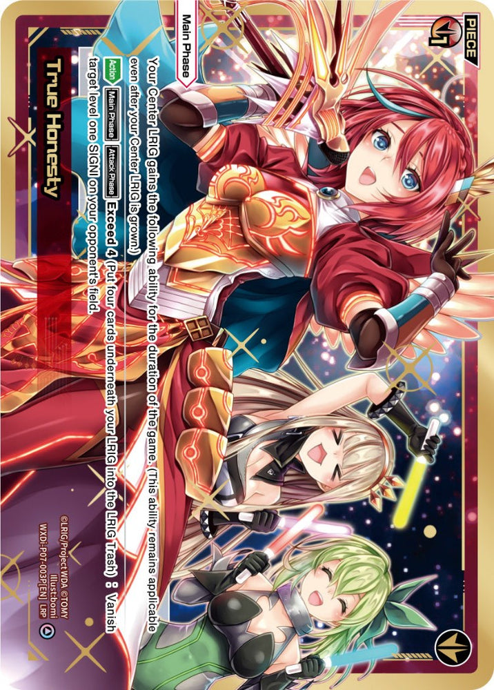 True Honesty (WXDi-P07-003P[EN]) [Welcome Back Diva -Lostorage-]