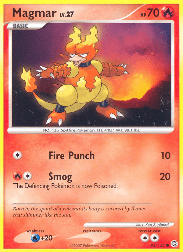 Magmar (93/132) [Diamond & Pearl: Secret Wonders] (Online Only)