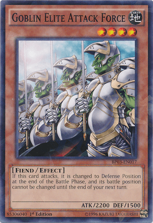 Goblin Elite Attack Force [BP03-EN017] Shatterfoil Rare (ONLINE ORDER ONLY)