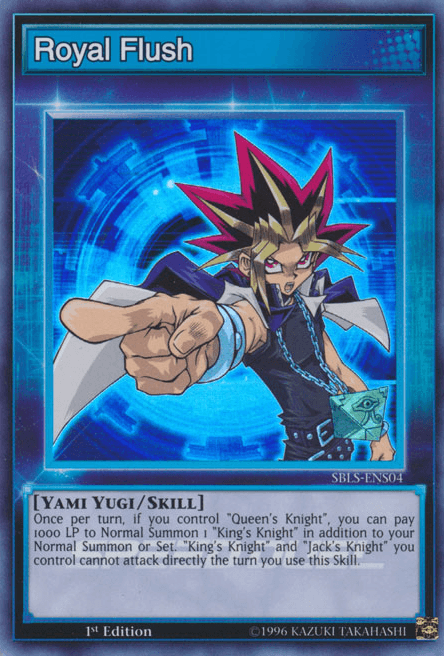 Royal Flush [SBLS-ENS04] Super Rare (ONLINE ORDER ONLY)