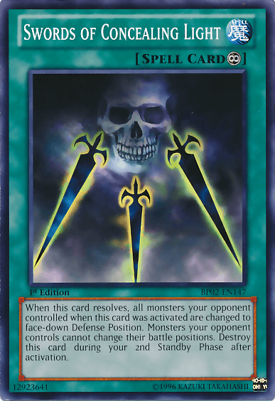 Swords of Concealing Light [BP02-EN147] Common (ONLINE ORDER ONLY)