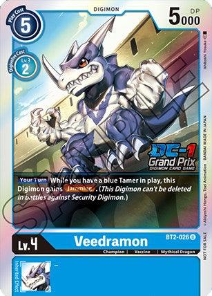 Veedramon [BT2-026] (DC-1 Grand Prix) [Release Special Booster Promos] (ONLINE ORDER ONLY)