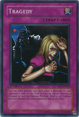 Tragedy [RDS-EN049] Super Rare (ONLINE ORDER ONLY)