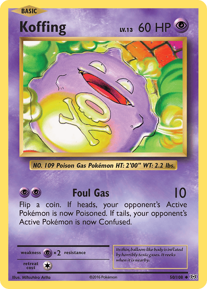 Koffing (50/108) [XY: Evolutions] (Online Only)