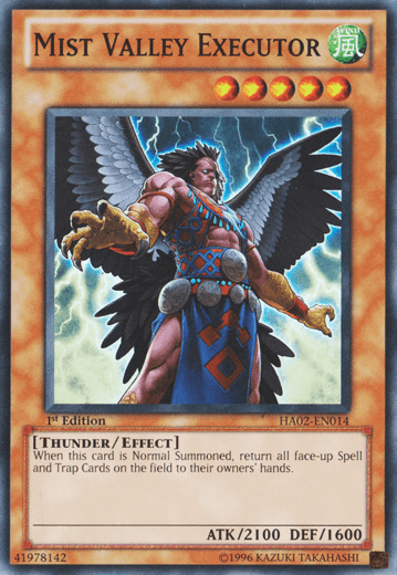Mist Valley Executor [HA02-EN014] Super Rare (ONLINE ORDER ONLY)