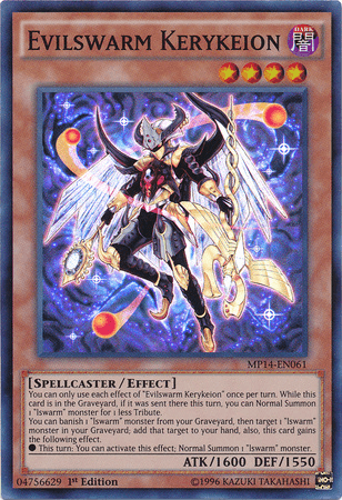 Evilswarm Kerykeion [MP14-EN061] Super Rare (ONLINE ORDER ONLY)
