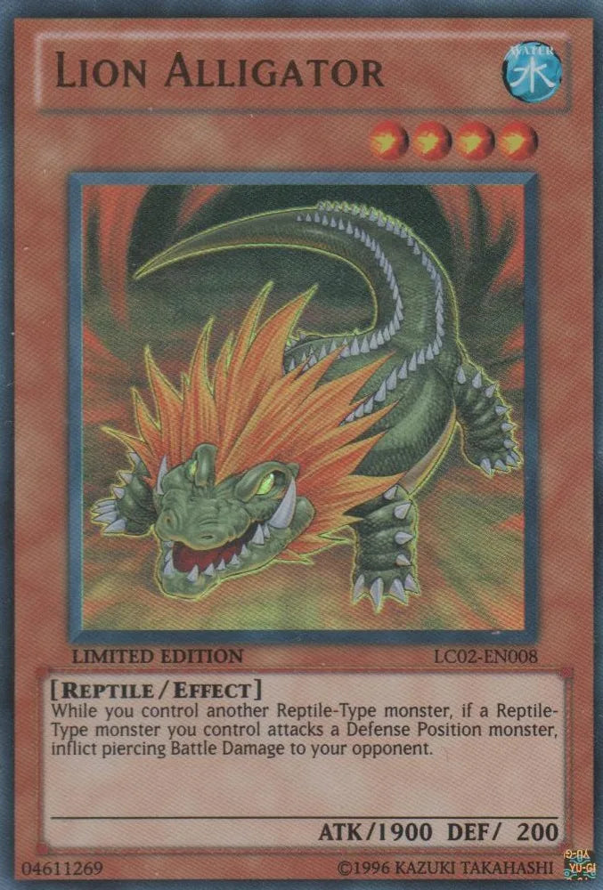 Lion Alligator [LC02-EN008] Ultra Rare