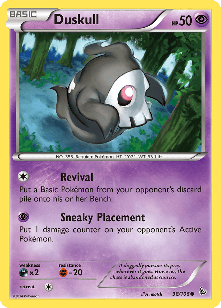 Duskull (38/106) [XY: Flashfire] (Online Only)