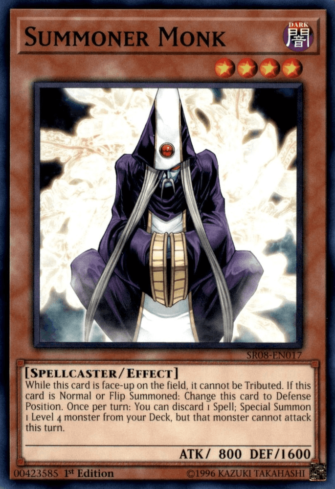 Summoner Monk [SR08-EN017] Common (ONLINE ORDER ONLY)