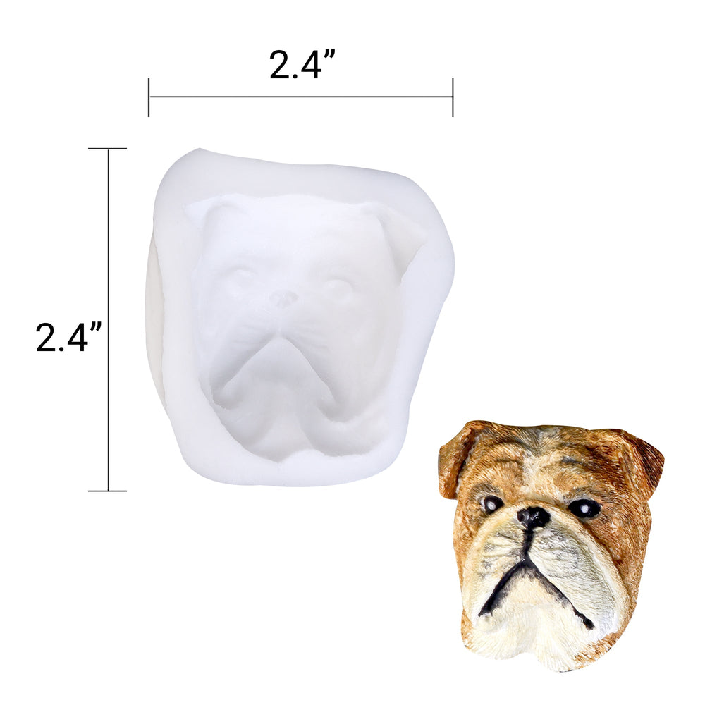 TP009 Pet Head Silicone Mold (ONLINE ORDER ONLY)