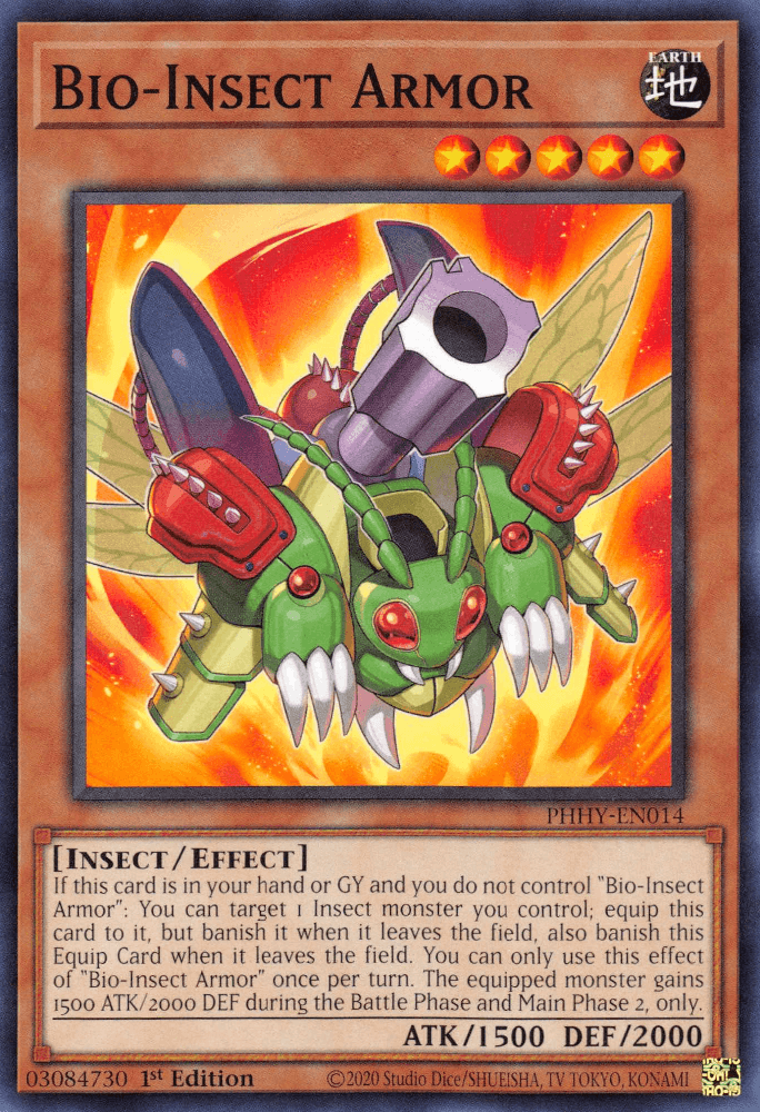 Bio-Insect Armor [PHHY-EN014] Common (ONLINE ORDER ONLY)