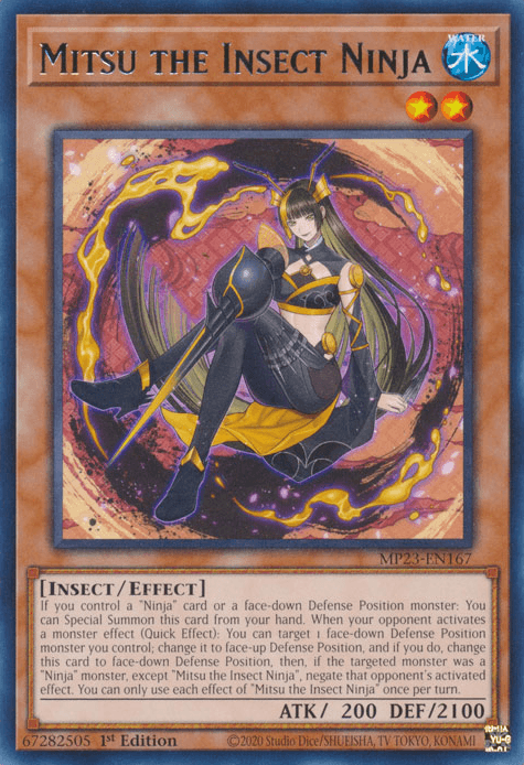 Mitsu the Insect Ninja [MP23-EN167] Rare (ONLINE ORDER ONLY)