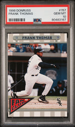 1998 DONRUSS FRANK THOMAS  #157 - PSA 10 (Online Order Only)