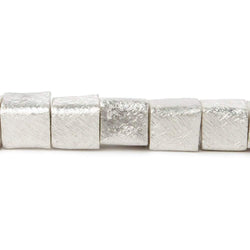 8mm Brushed Cube Beads (ONLINE ORDER ONLY)