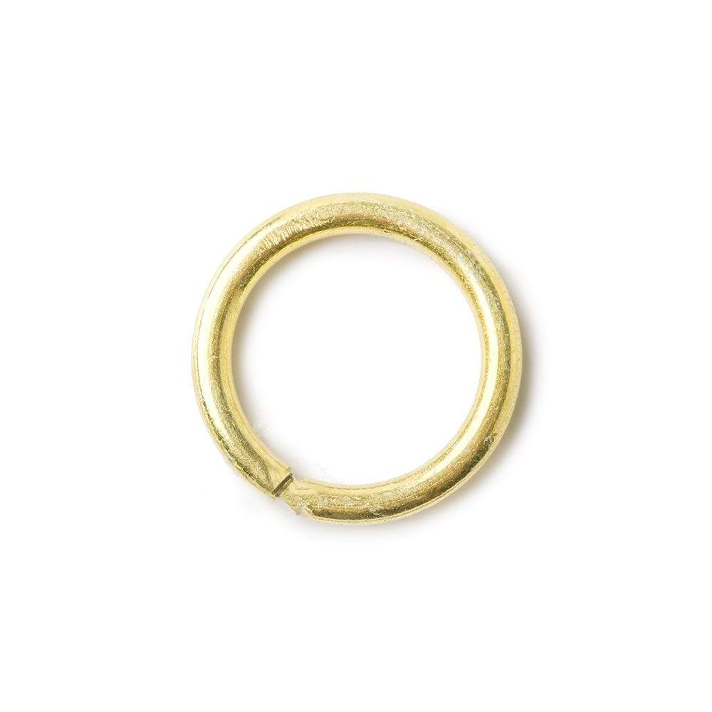 8mm Vermeil Plain Jumpring 25 pcs per bag (ONLINE ORDER ONLY)