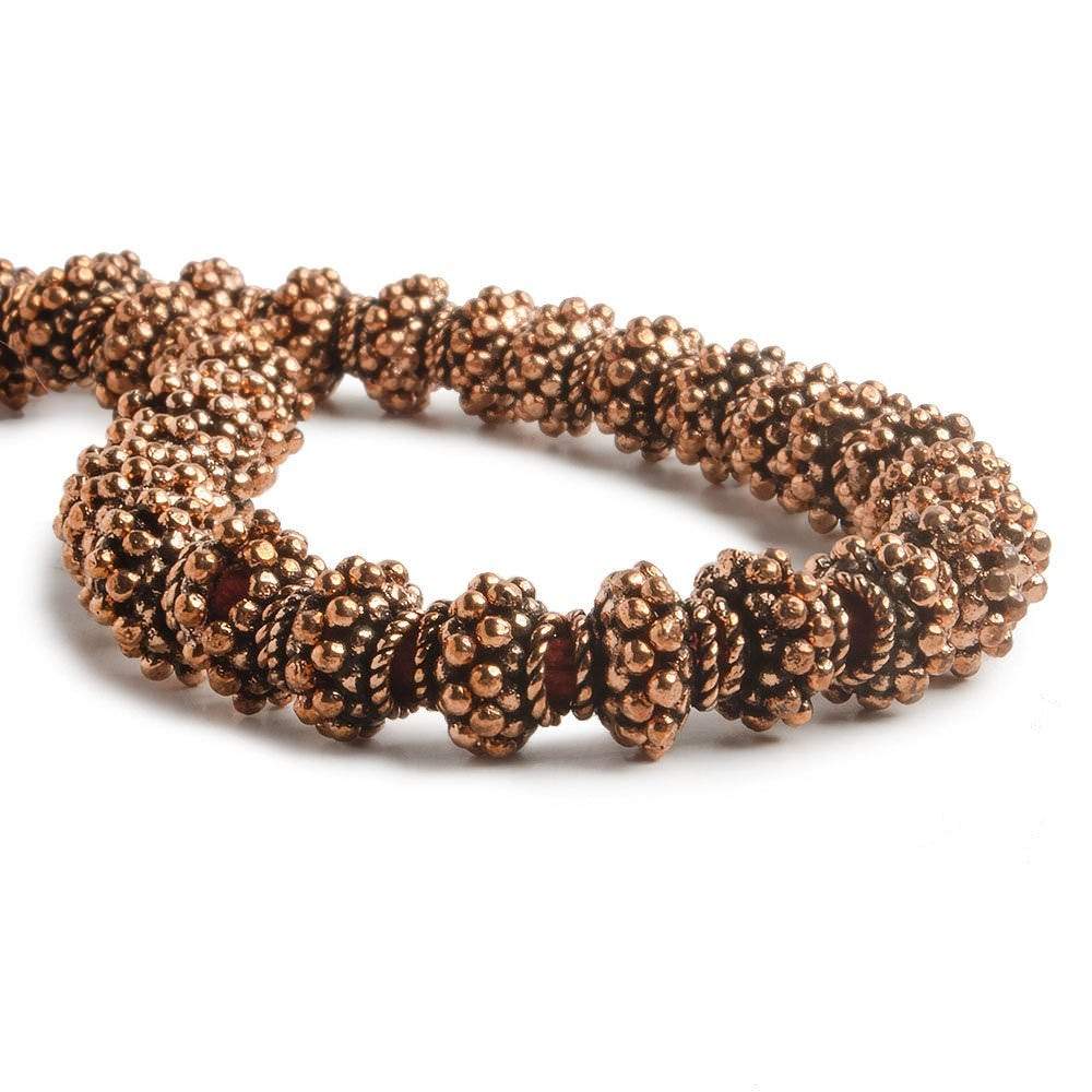 8x4mm Copper Bead Cap 8 inch 60 pcs (ONLINE ORDER ONLY)