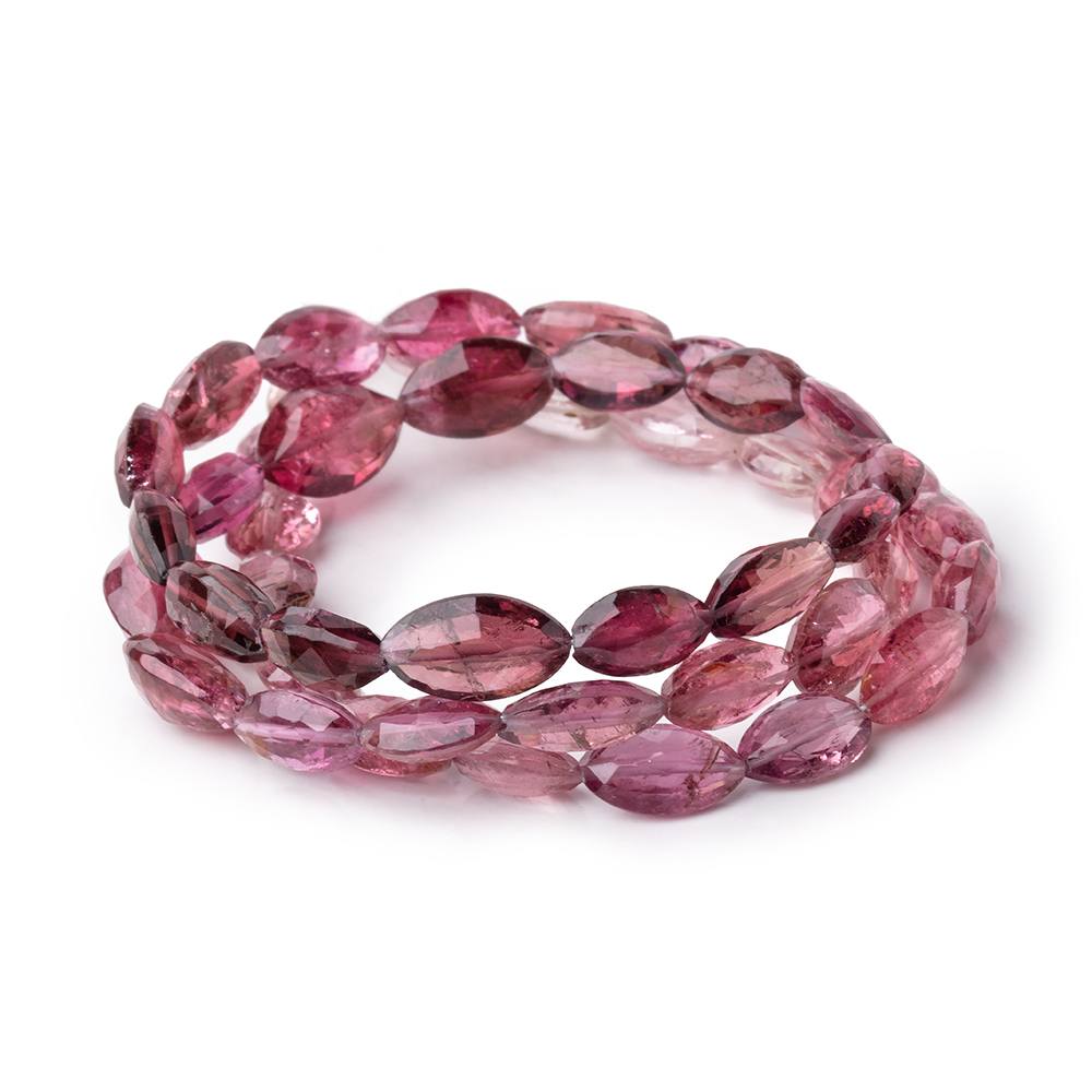 8x5-11x6mm Rubellite Tourmaline Faceted Marquise Beads 18 inch 49 pieces AAA (ONLINE ORDER ONLY)
