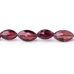 8x5-11x6mm Rubellite Tourmaline Faceted Marquise Beads 18 inch 49 pieces AAA (ONLINE ORDER ONLY)
