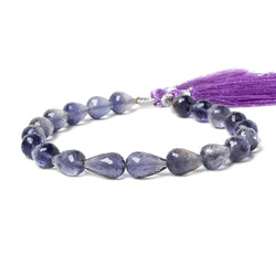 8x6-9x6mm Iolite straight drilled tear drops 8inch 22 beads AA (ONLINE ORDER ONLY)