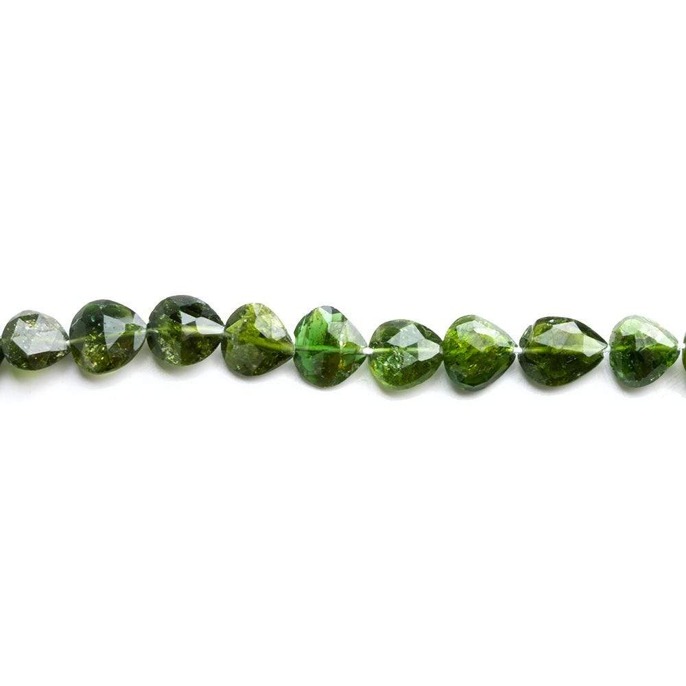8x8mm Chrome Tourmaline Straight Drill Heart (ONLINE ORDER ONLY)