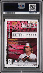 2023 TOPPS FINEST FLASHBACKS GUNNAR HENDERSON  #8 - PSA 9 (Online Order Only)