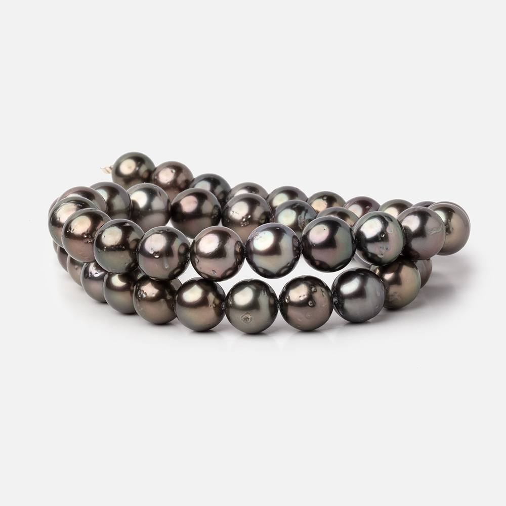9-10mm Tahitian Saltwater Pearl Beads 16 inch 43 pieces AA (ONLINE ORDER ONLY)