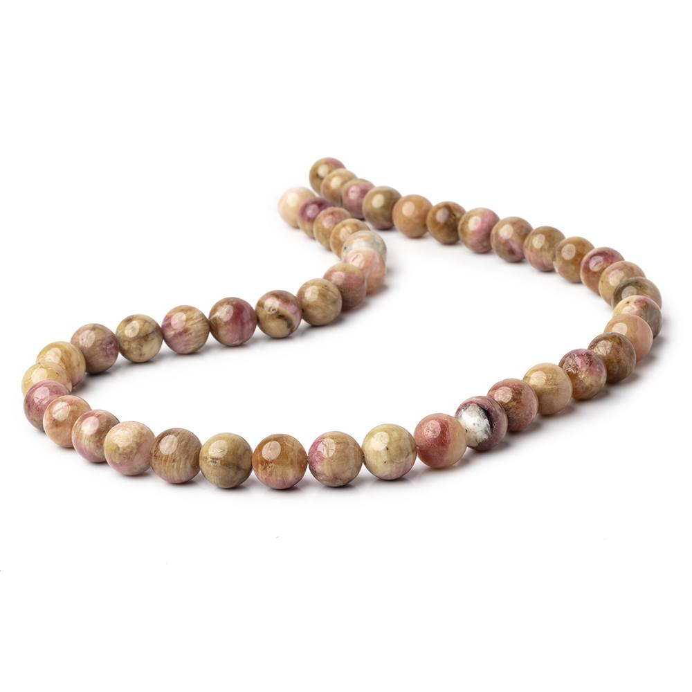 9-11mm Multi Color Tourmaline Plain Round Beads 18 inch 45 pieces AA (ONLINE ORDER ONLY)