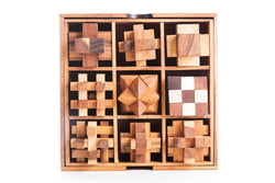 9 Mechanical Puzzle Gift Box - Puzzles For Adults (Online Order Only)