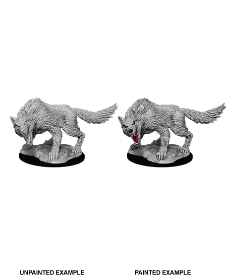 D&D: Nolzur's Marvelous Miniatures - Winter Wolf (ONLINE ORDER ONLY)