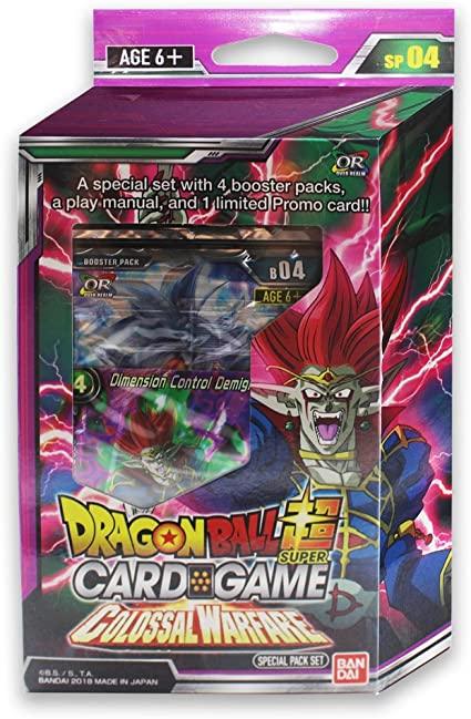 Series 4: Colossal Warfare [DBS-B04] - Special Pack Set (ONLINE ORDER ONLY)