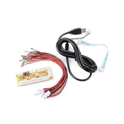 RAC-C200 Zero Delay Arcade Joystick  USB  Encoder PC Button Board Cables 5Pin Kit (Online Only)