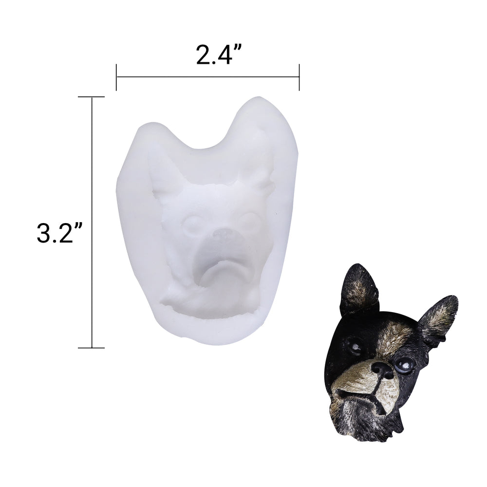TP009 Pet Head Silicone Mold (ONLINE ORDER ONLY)