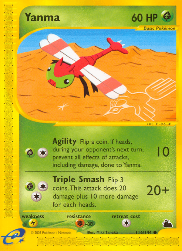 Yanma (116/144) [Skyridge] (Online Only)