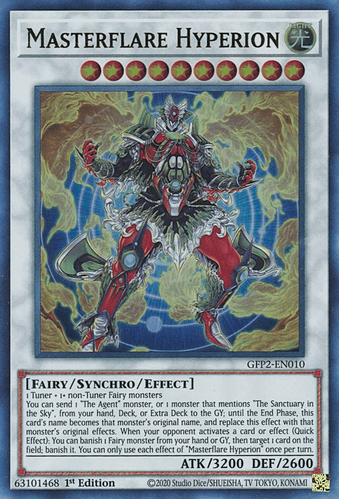 Masterflare Hyperion [GFP2-EN010] Ultra Rare (ONLINE ORDER ONLY)