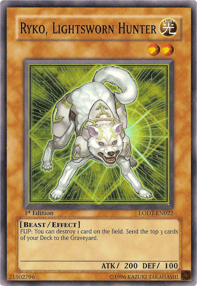 Ryko, Lightsworn Hunter [LODT-EN022] Super Rare (ONLINE ORDER ONLY)