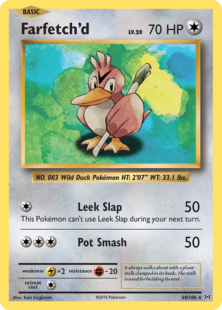 Farfetch'd (68/108) [XY: Evolutions] (Online Only)