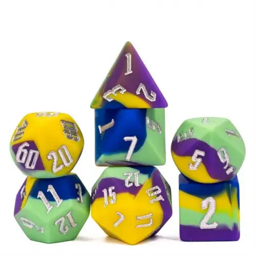16mm Silicone RPG Dice Set (ONLINE ORDER ONLY)