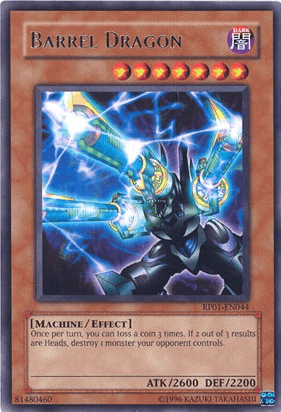 Barrel Dragon [RP01-EN044] Rare (ONLINE ORDER ONLY)