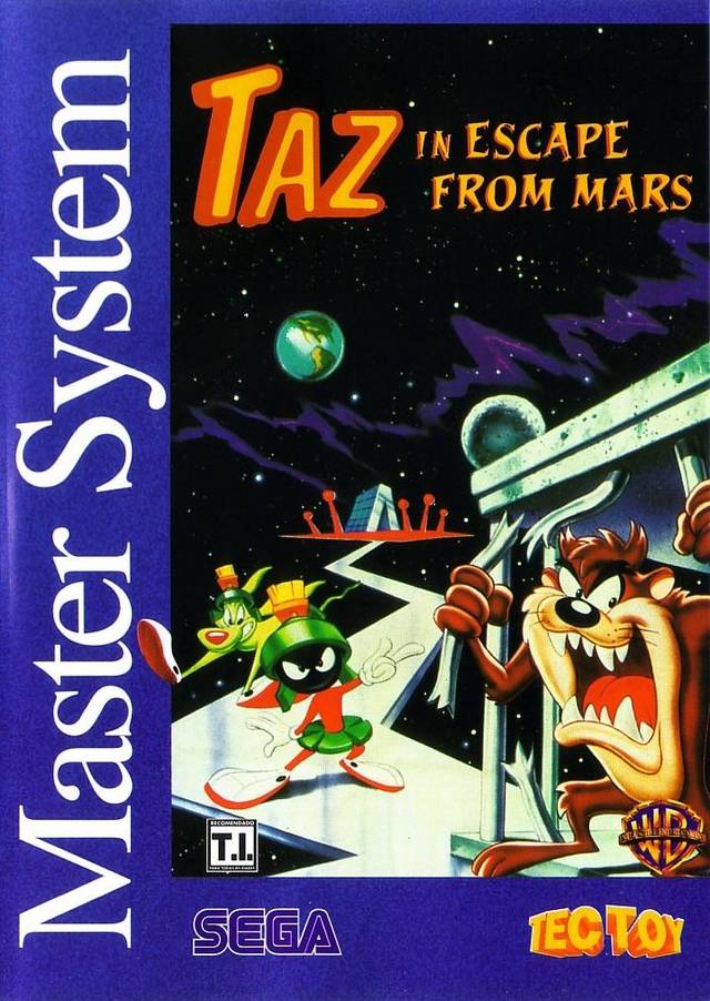 Taz in Escape from Mars (Sega Master System) (ONLINE ORDER ONLY)