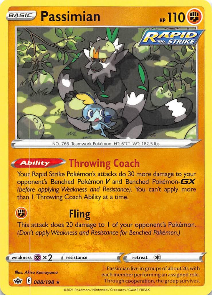 Passimian (088/198) [Sword & Shield: Chilling Reign] (Online Only)