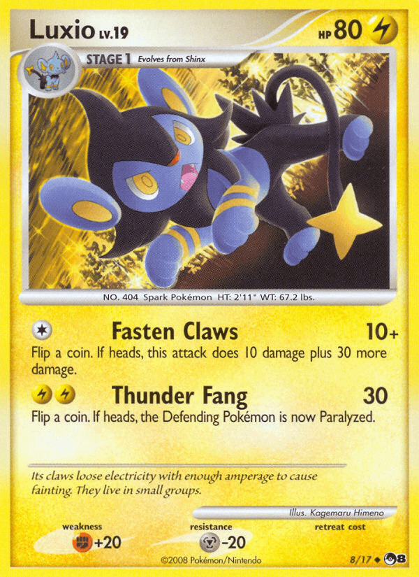 Luxio (8/17) [POP Series 8] (Online Only)