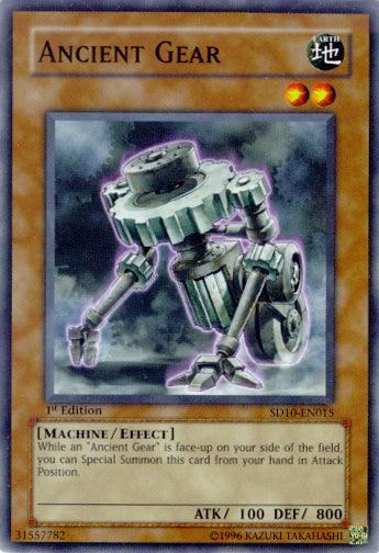 Ancient Gear [SD10-EN015] Common (ONLINE ORDER ONLY)